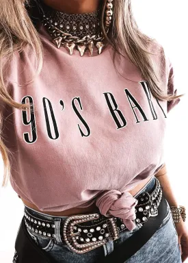 90'S BABY SIDE SLIT TEE