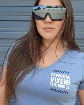 Bandana Ladies V Neck Tee