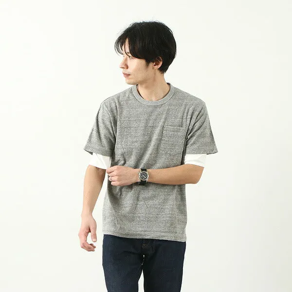 BARNS / BR-1100 Hanging jersey S/S Crew neck