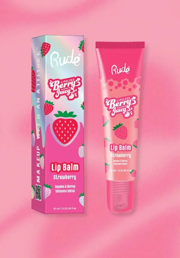 Berry Juicy [Strawberry] | LIP BALM