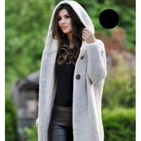 BerryBetty - Casual Knitted Long Coat