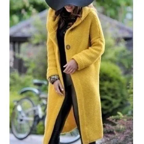 BerryBetty - Casual Knitted Long Coat