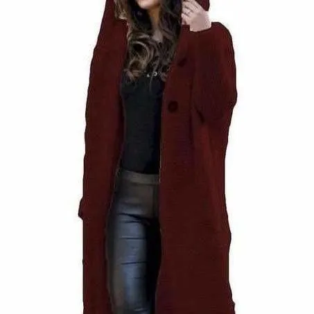 BerryBetty - Casual Knitted Long Coat