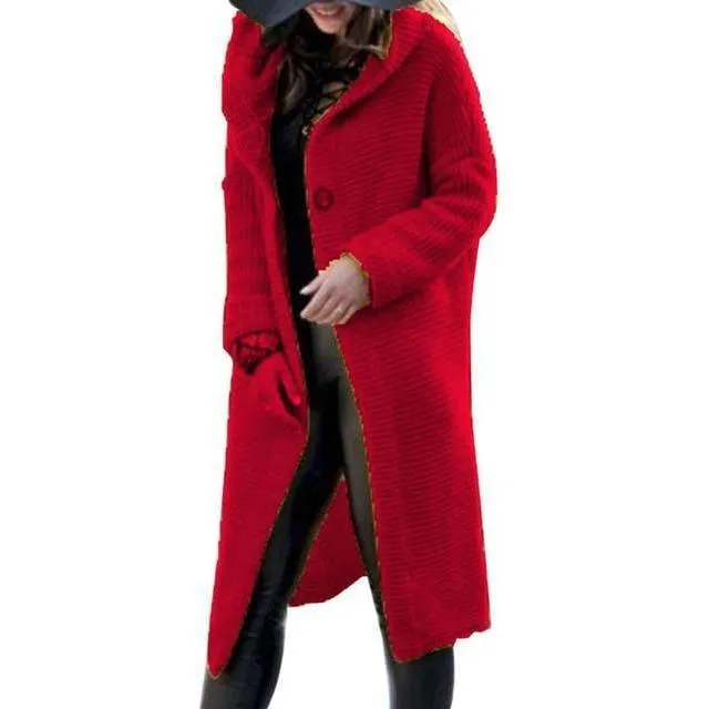 BerryBetty - Casual Knitted Long Coat