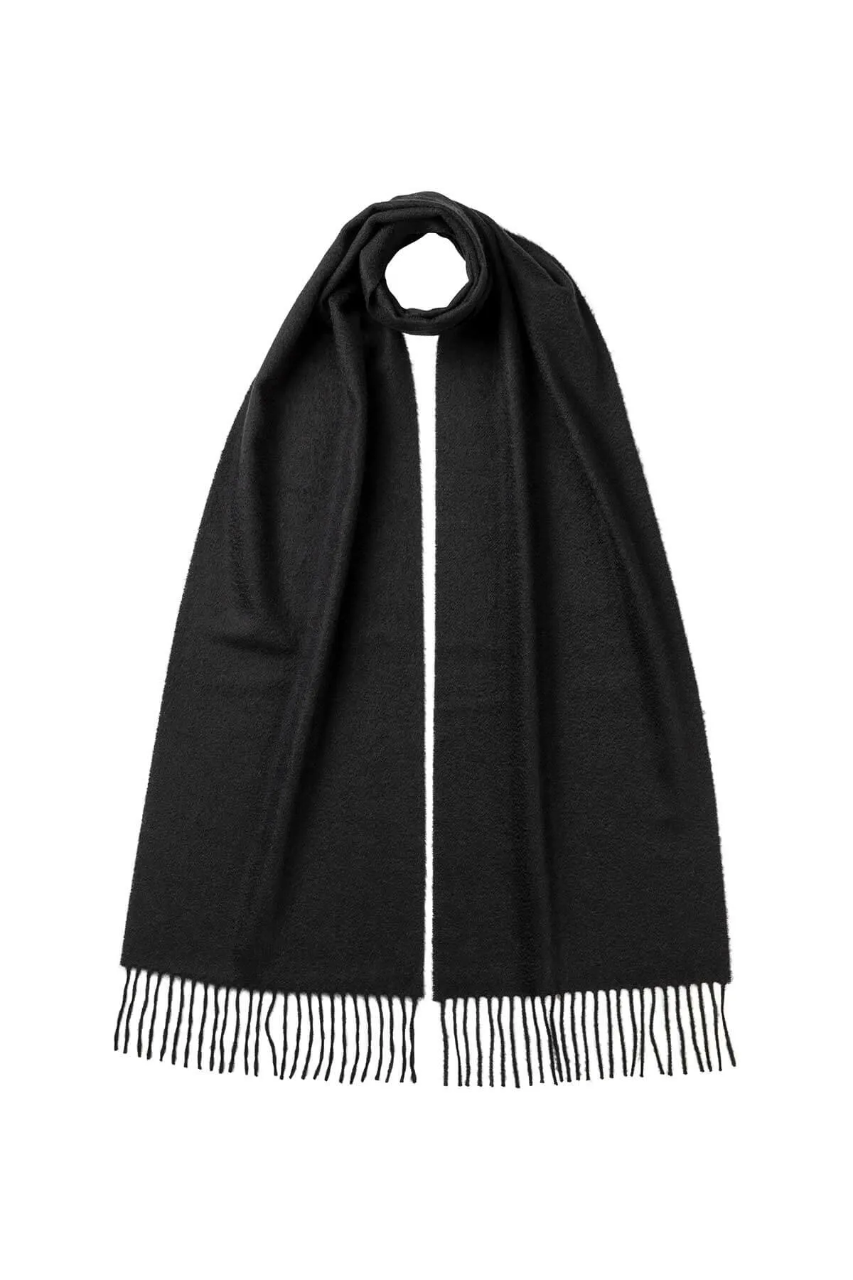 Black Cashmere Scarf