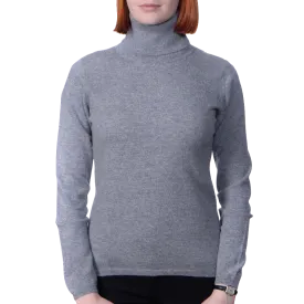 Cambric Cashmere Roll Neck 1 Ply