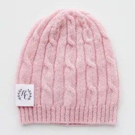 Cashmere Baby Beanie - Blush