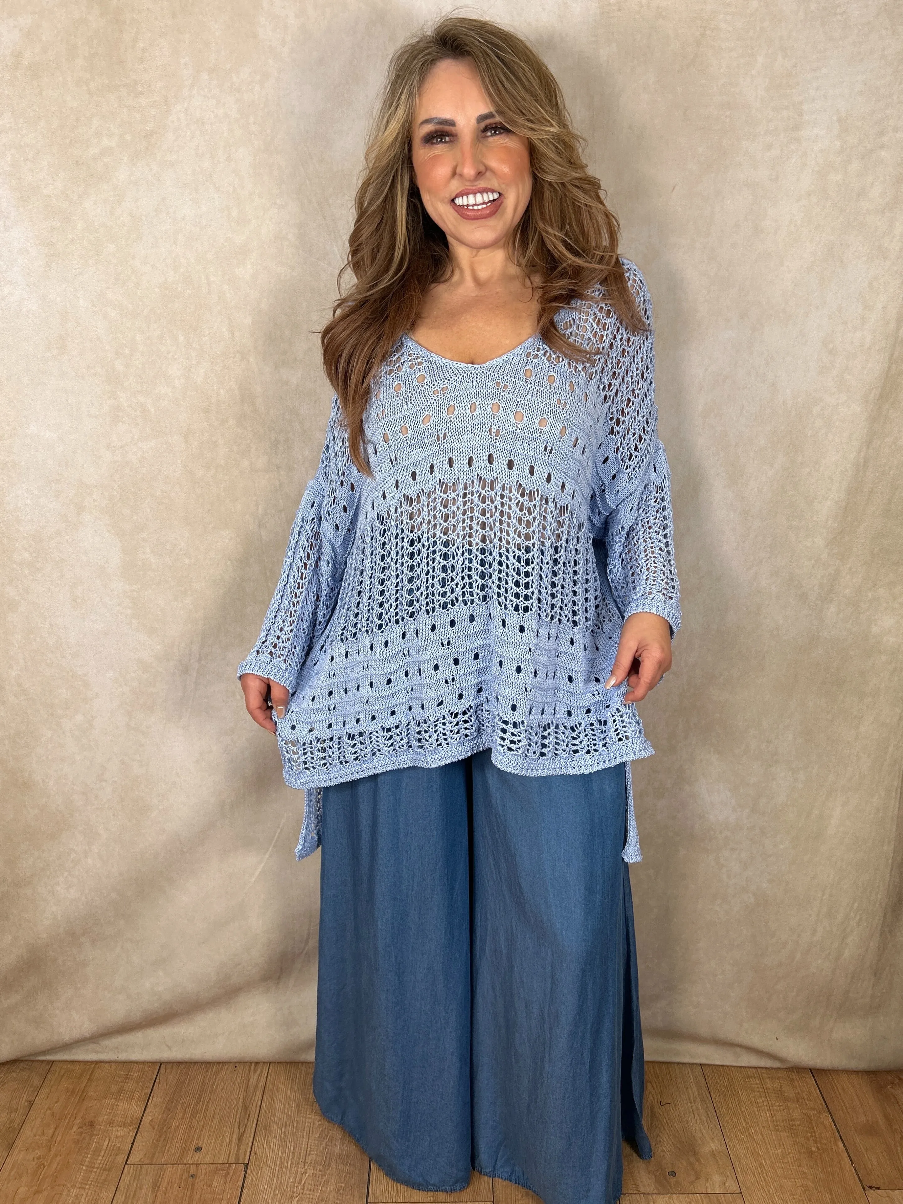 Christy Crochet Top