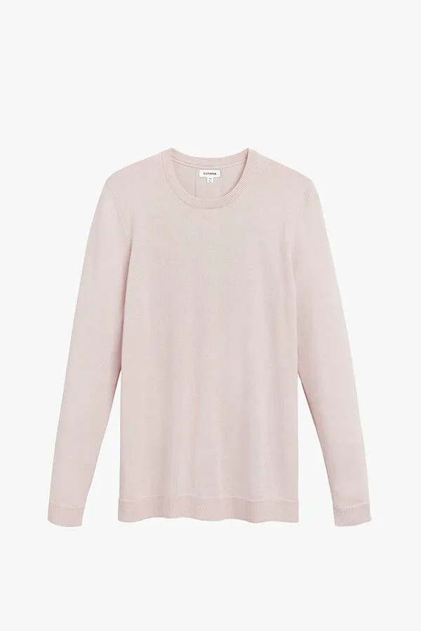 Classic Cotton Cashmere Crewneck Sweater