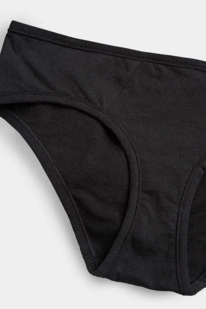 Cotton Brief in Black (Pack)