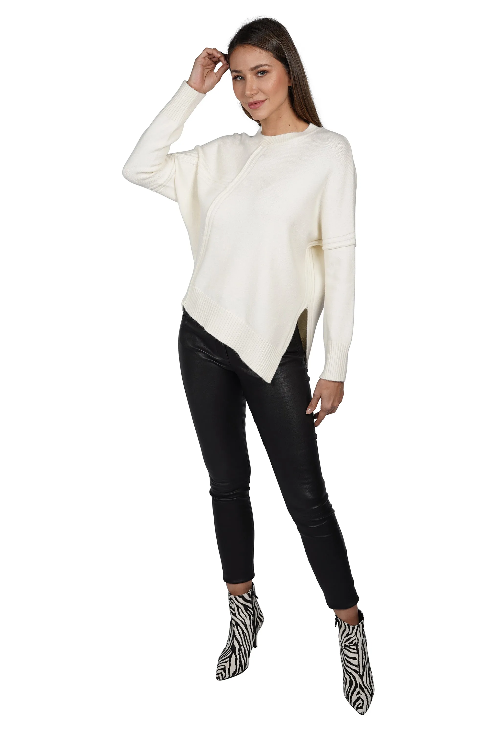 Dolores Asymmetrical Sweater