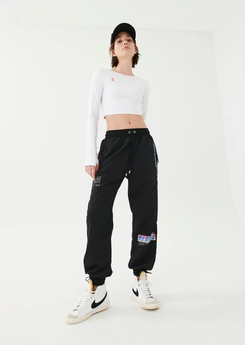 HALF VOLLEY TRACKPANT IN BLACK