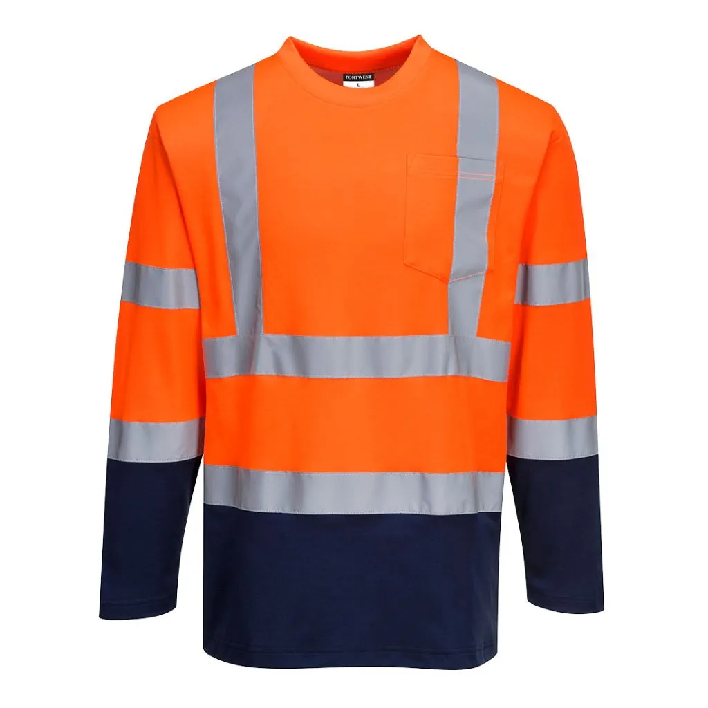 Hi-Vis Two-Tone T-Shirt L/S S280