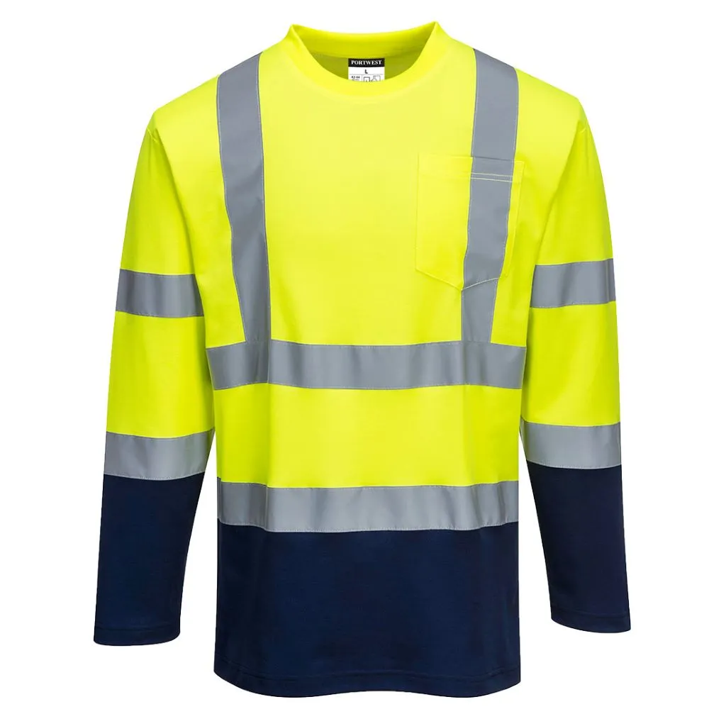 Hi-Vis Two-Tone T-Shirt L/S S280