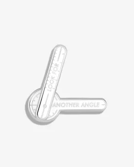 Look For Another Angle (Goniometer) Interactive Lapel Pin