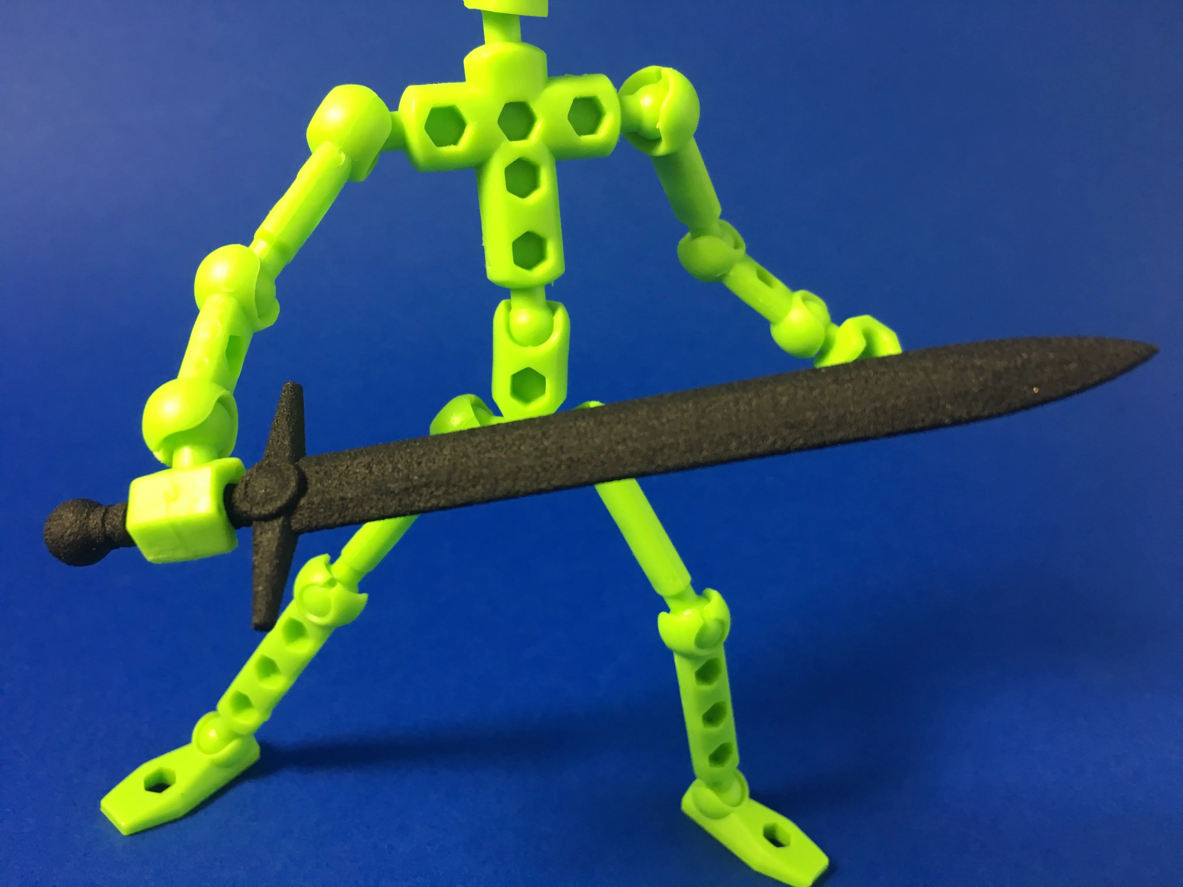 Medieval Broad Sword for ModiBot figure kits