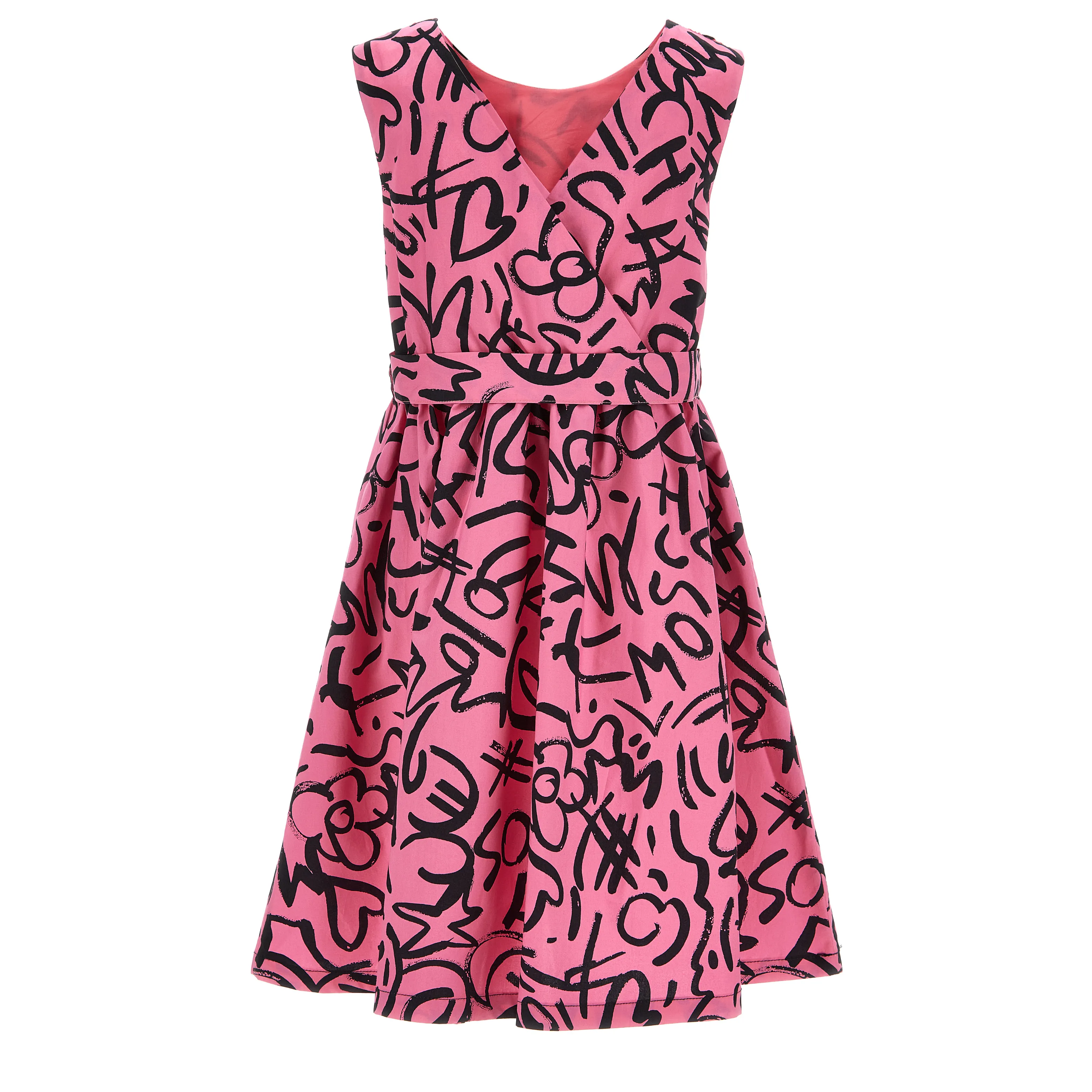 Pink Allover Pop Dress