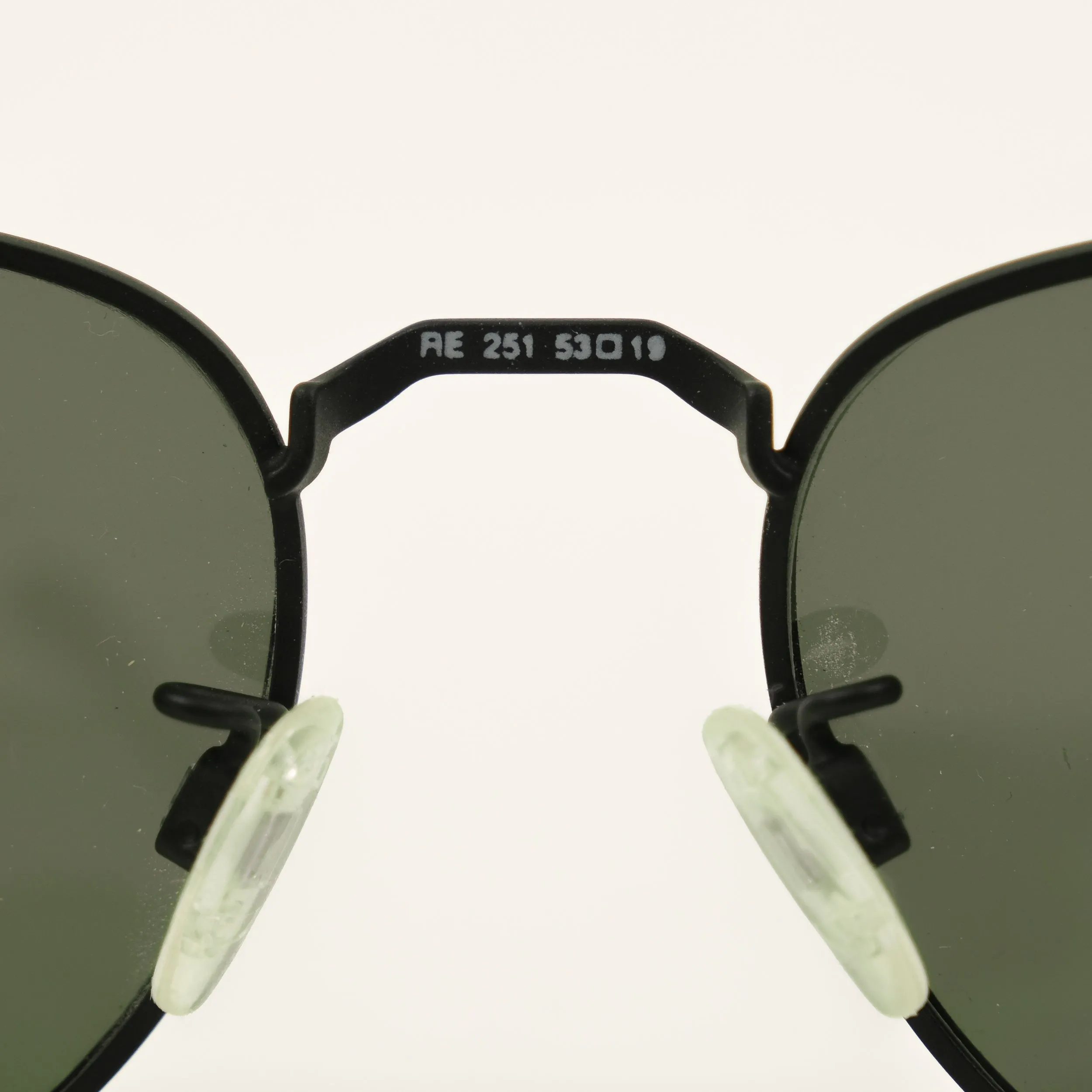 RANDOLPH PILOT SUNGLASSES - BLACK/GREEN