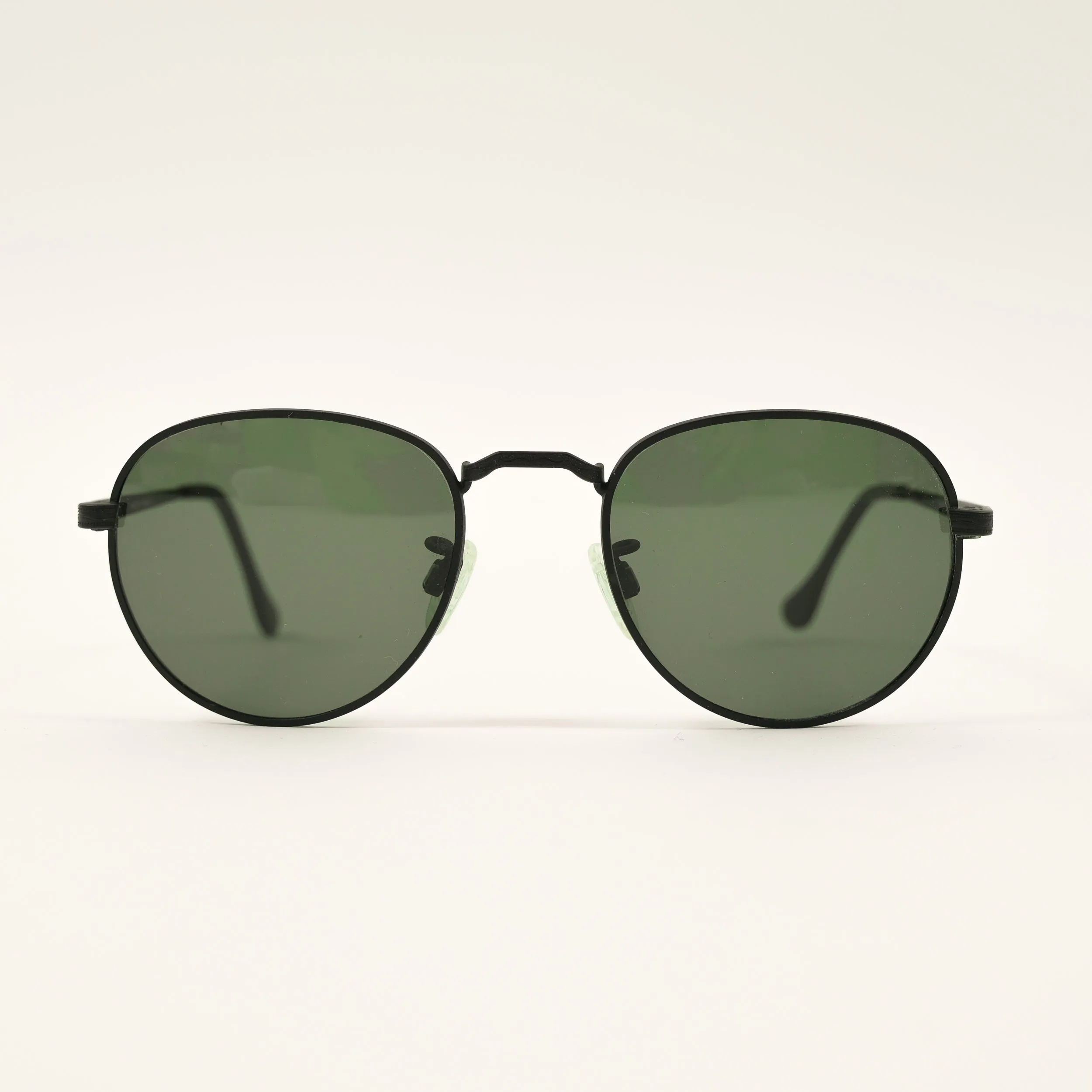 RANDOLPH PILOT SUNGLASSES - BLACK/GREEN