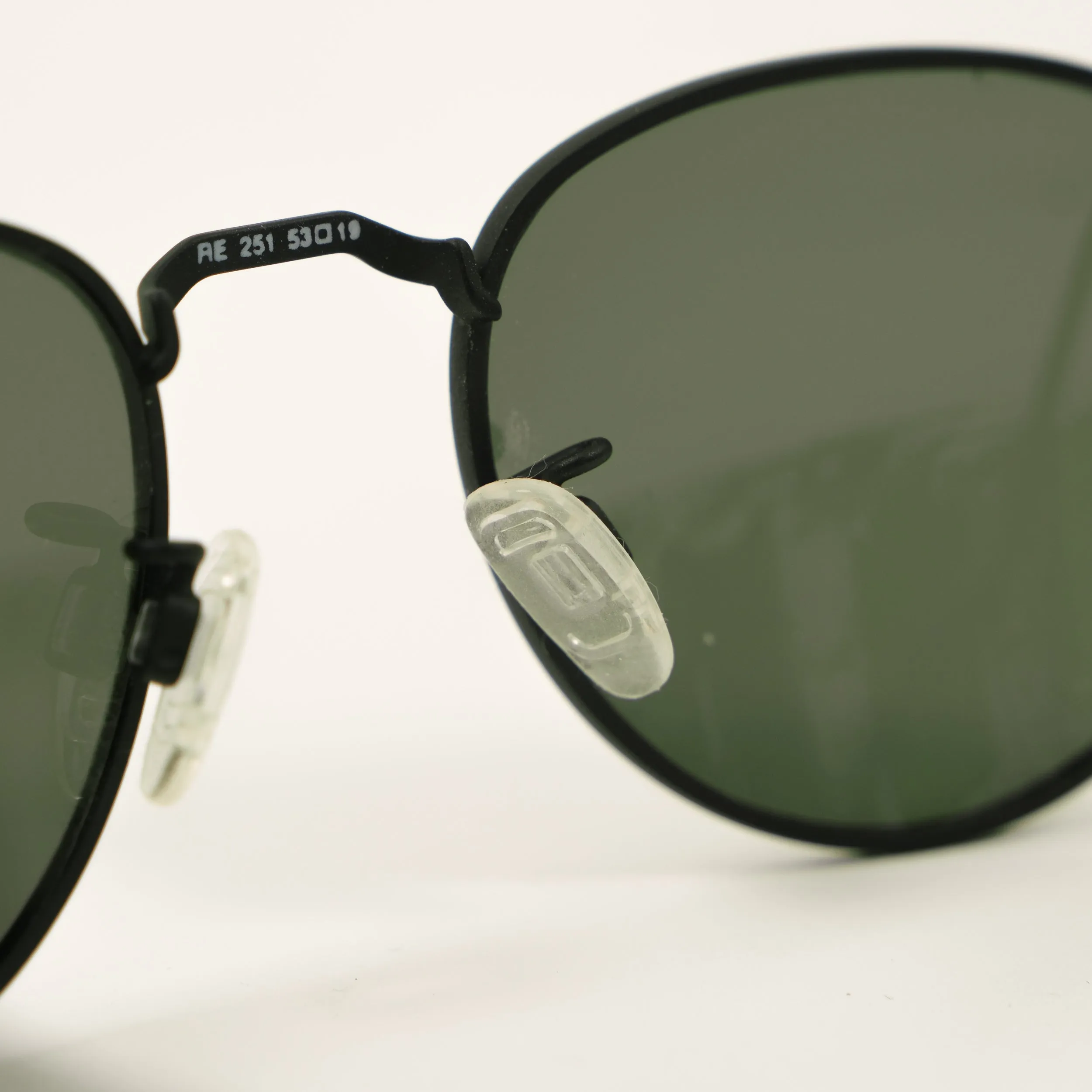 RANDOLPH PILOT SUNGLASSES - BLACK/GREEN