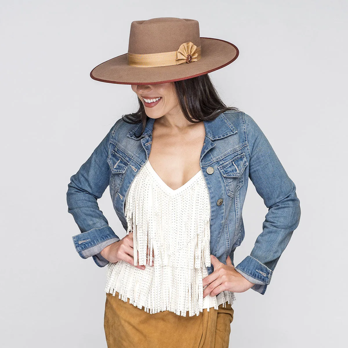 Renegade Cowpuncher Wide Brim Western Hat