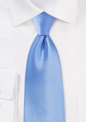 Sky Blue Solid Necktie