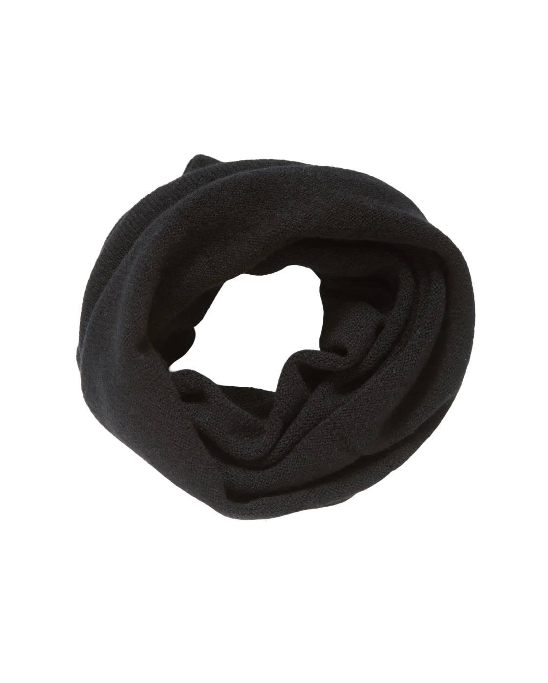 Women's Pure Cashmere Collar Scarf Black